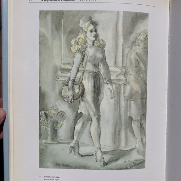 1987 American Drawings and Watercolors From the Wadsworth Atheneum Art Books - Picture 5 of 17